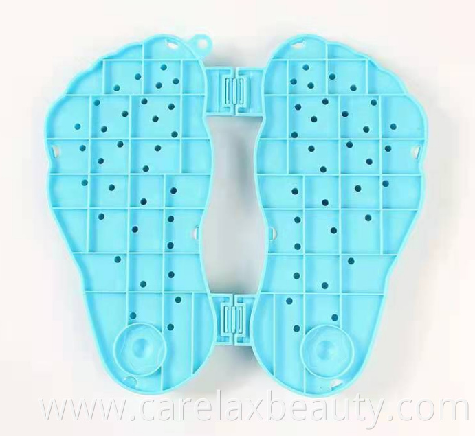 Plastic reflexology foot massage self massage tool shower foot massage